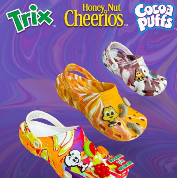 (New) Crocs Trix Cereal Clogs (kid size: J1) - Picture 10 of 10